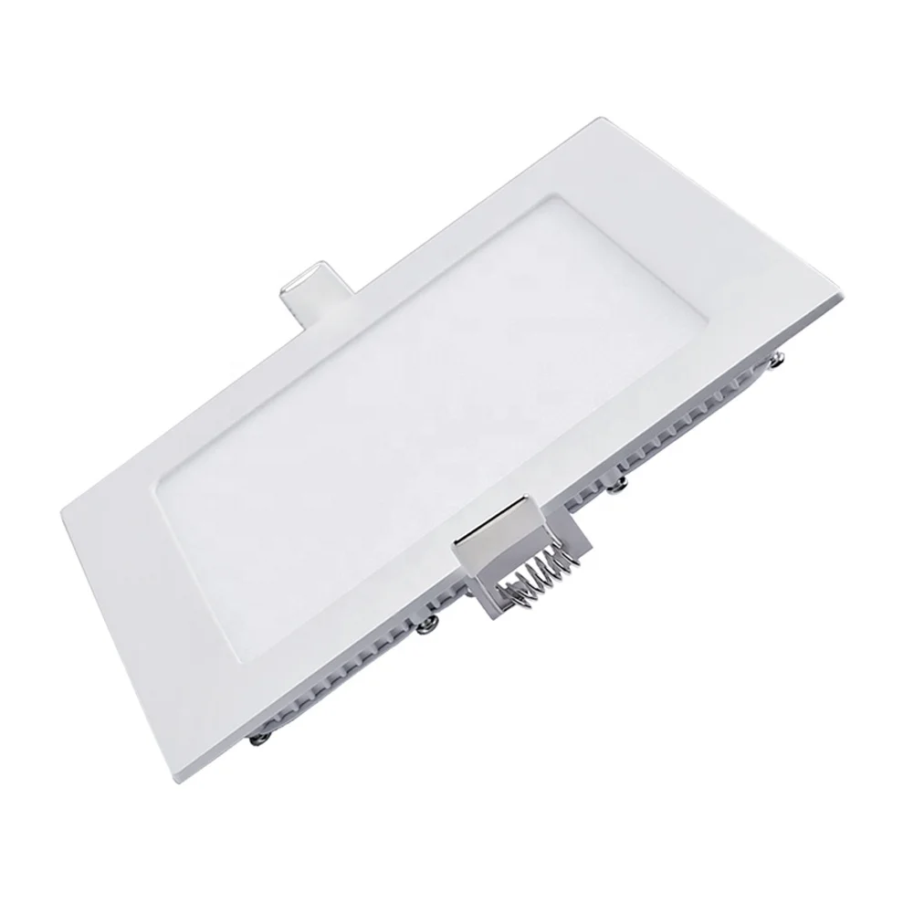 Zhongshan factory price Commercial Ultra-thin 6mm ceiling led light panel