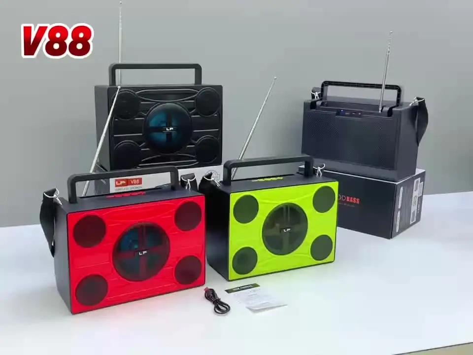 SHIOU LP-V88SUN - Ultimate Mini Speaker for Outdoor Parties