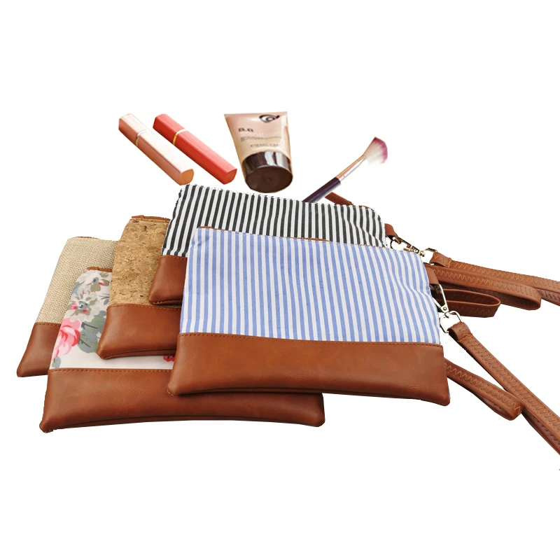 Small Durable Canvas Zipper Pouch