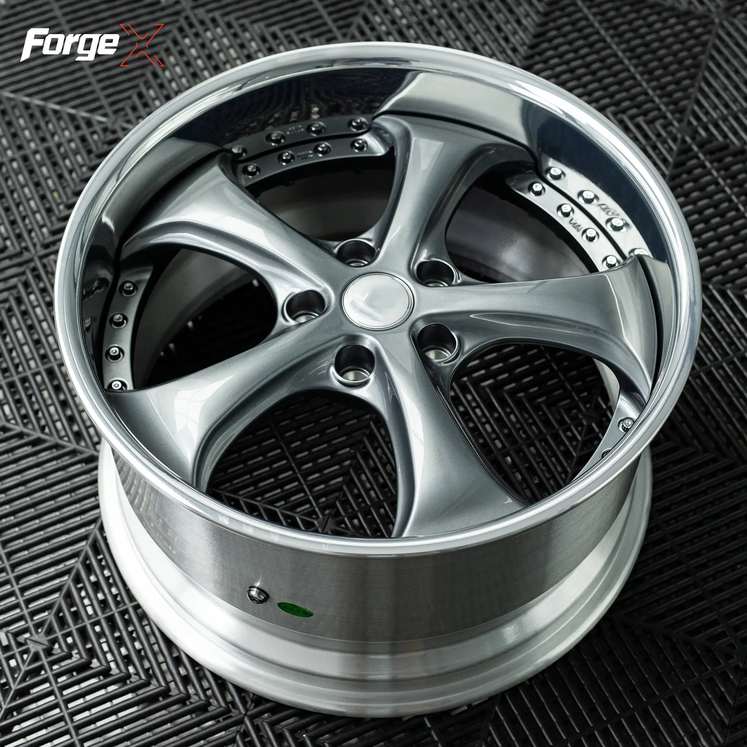 Forgex VSKF Style Forged Wheels 18 19 20'' Chrome/Gunmetal 5x114.3
