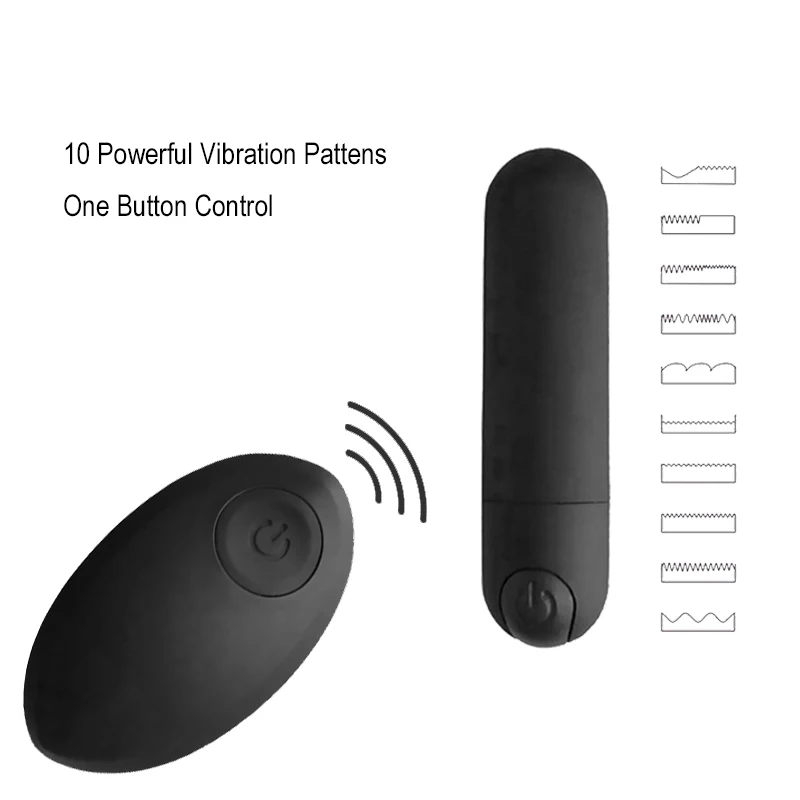 Rechargeable  Remote control Mini  Vibrating Bullet Panties Vibrator  Sex toy For Women Vagina Pussy