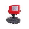 CTF002 spring return AC220V industry electric water pressure regulator large torque motor operated control valve