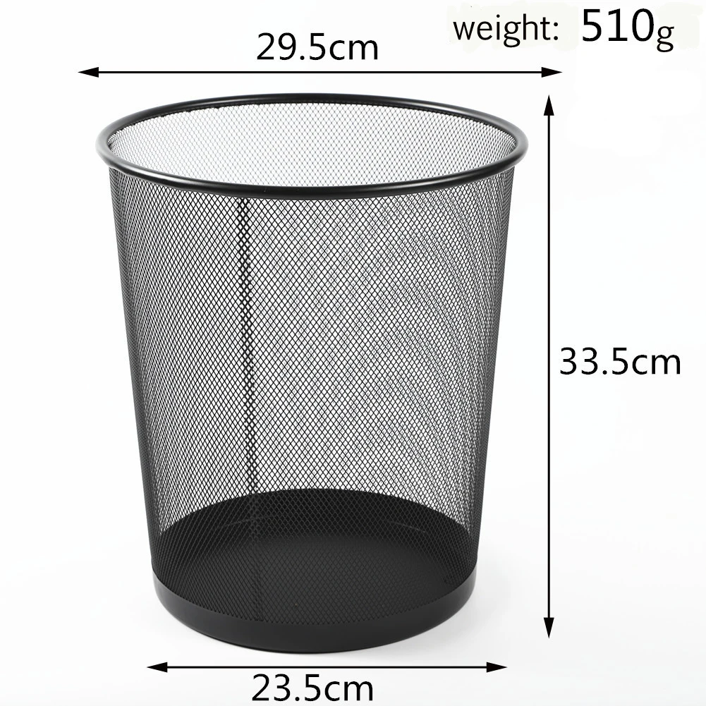 XEN Basics Strong Circular Mesh paper Bin Waste basket Ideal for Home or the office 