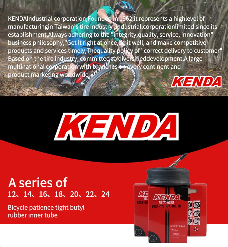 kenda bike tubes