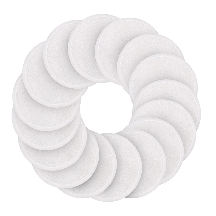 
Custom Reusable Cleansing Pad Make Up Remover Cotton and Bamboo Pads 