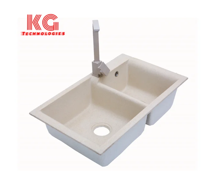 Wholesale Custom Double Bowl quartz Sink For Kitchen