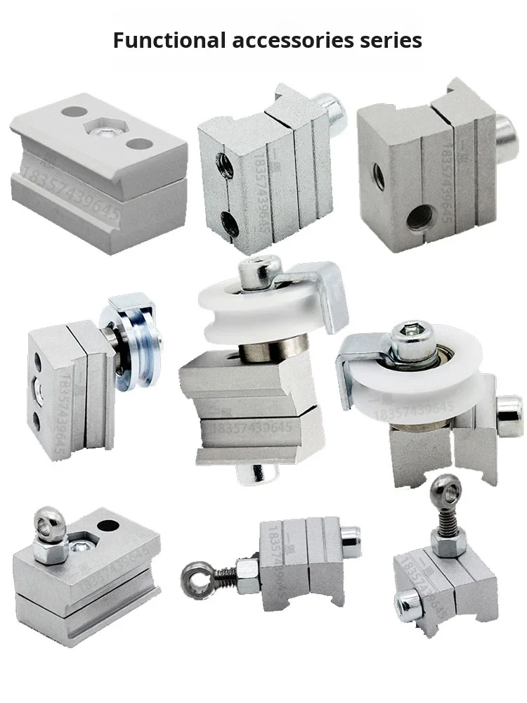 b u groove pulley set metal pulley joint screw third generation lean tube accessories-17