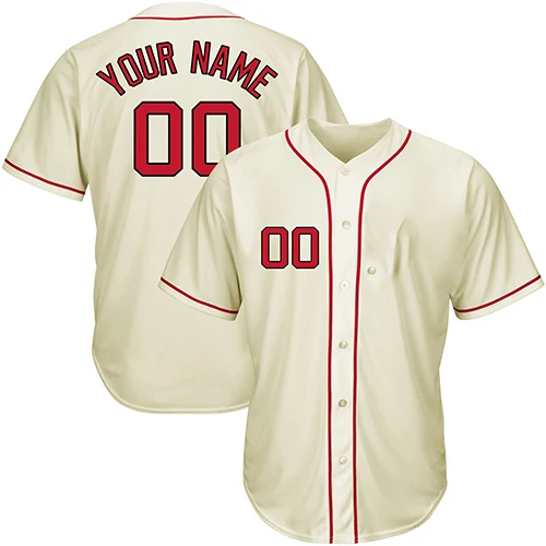 Custom BaseBall Jerseys Top Mens & Women Fashion Style Breathable Practice Softball Jerseys Shirt