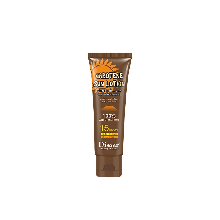 
New Product Easy And Healthy Way To Achieve A Natural Sun-kissed Tan Without Uv Damage Melanin Cream Carotene Sunscreen 