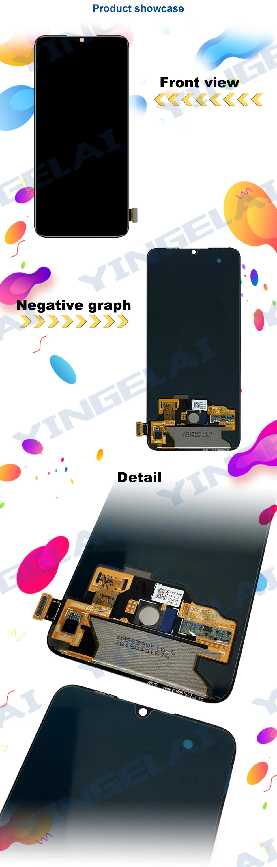 Layar Lcd Untuk Xiaomi Mi 9 Lite 