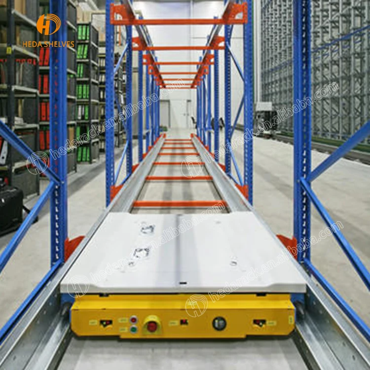 Automated Warehouse Racking System Radio Shuttle Rack With Pallet ...