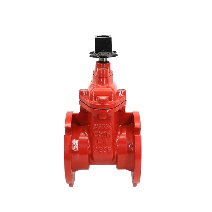 Awwa C509/515 Ductile Cast Iron Mechanical Connection Resilient Gate Valve