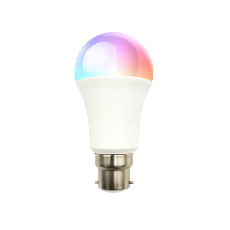 OEM wireless tuya app 7W 9W 10W RGB Smart Home WiFi LED Light Bulb Alexa compatible LED bulb with google assistant