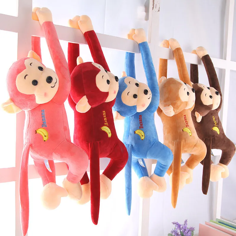 Hot Selling Plush Toy Stuffed Animal 45cm Monkey Doll Cute Longarmed