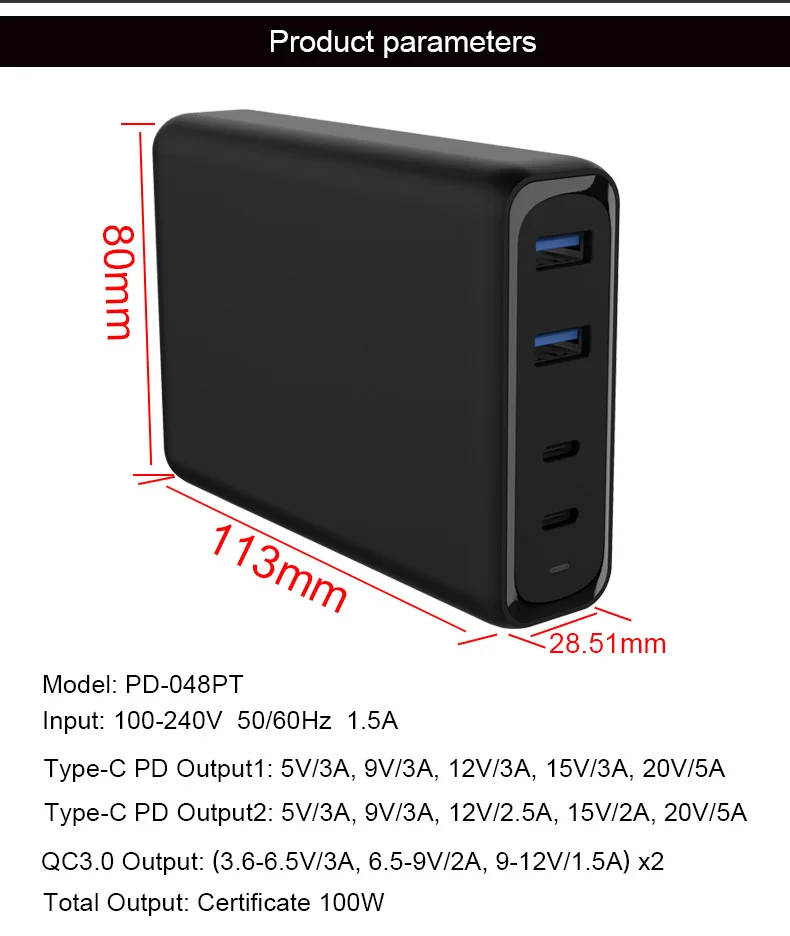 usb type c quick charge 3.0
