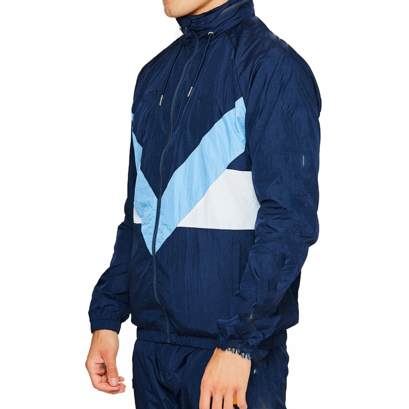 运动服男士运动羊毛修身定制运动服混搭套装