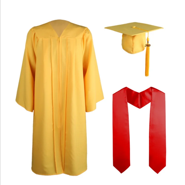 Wholesale Classic Customized Graduation Attire With Front Pleat ...