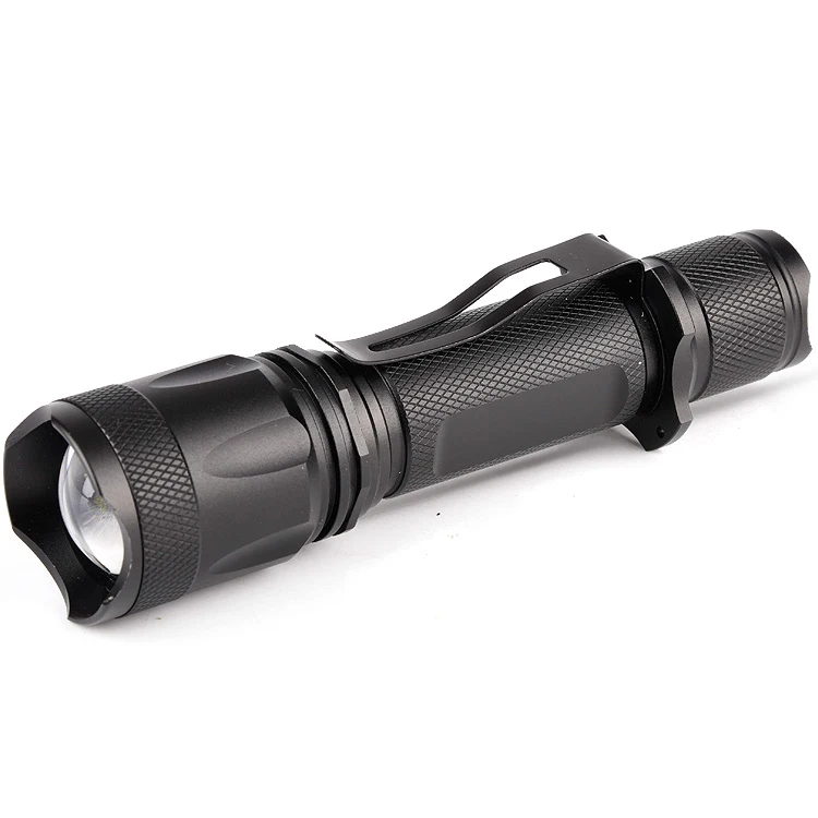 10W Security Torch Light Police 1000M Long Distance Torch Xml-t6 Power Led 2000 Lumen Flesh Torch With Usb