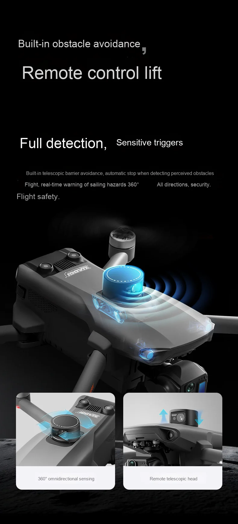 A25 PRO Drone New 8K HD Aerial 3-Axis Gimbal Long Battery Life RC GPS 6km Range Drone 5.5inch Chscreen Brushless Dron VS P7MAX