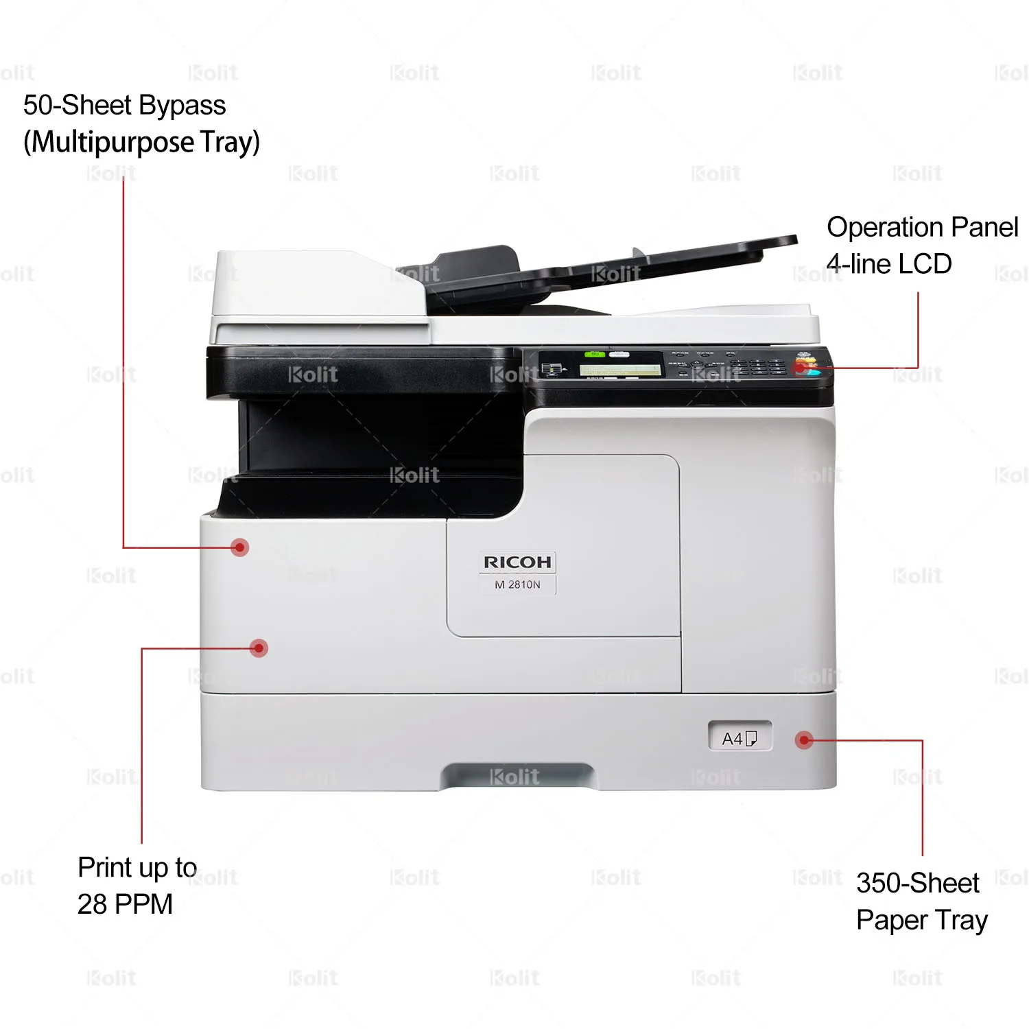 Ricoh M2810 N - Productive Printers Copiers from Japan