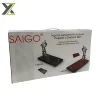 Custom double wall printed glossy cardboard boxes with plastic handle