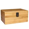Pretty Wooden Jewelry Gift Case Bamboo CD Box For Mother