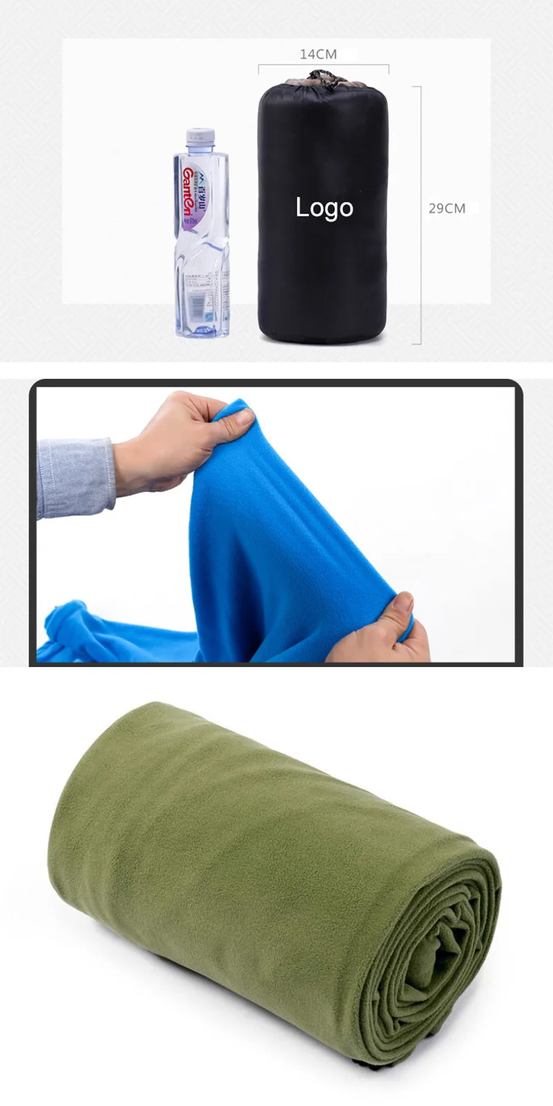 Gbkh230 Compact Envelope Sleeping Bag Summer Camping Sleeping Bag