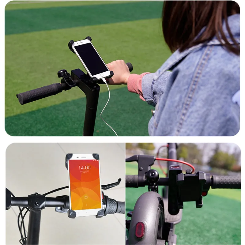 Adjustable Handlebar Mount Phone Holder For Xiaomi M365 Ninebot Es1 Es2