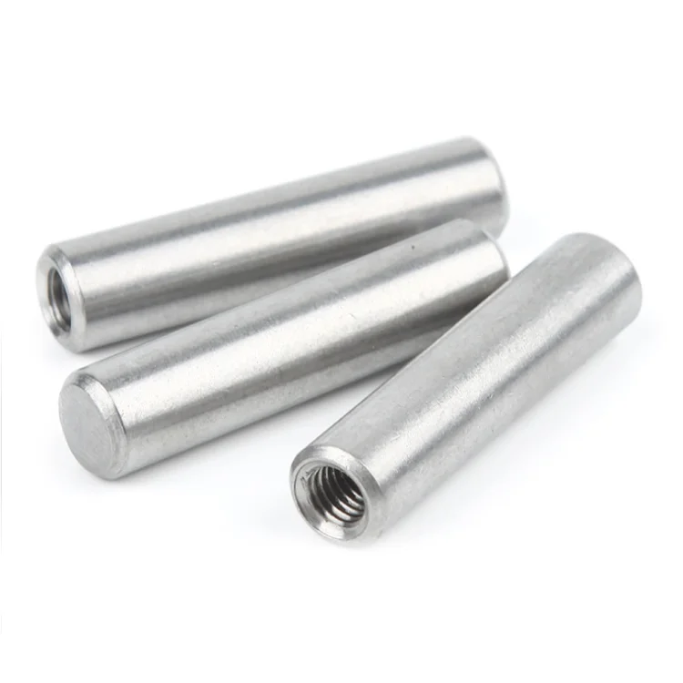 304 Stainless Steel Din 7979 Standard Dowel Pin With Thread Buy Din