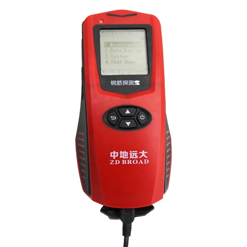 Zd322 Lcd Display Handheld Rebar Detector Concrete Reinforcement Rebar Locator Detector Buy
