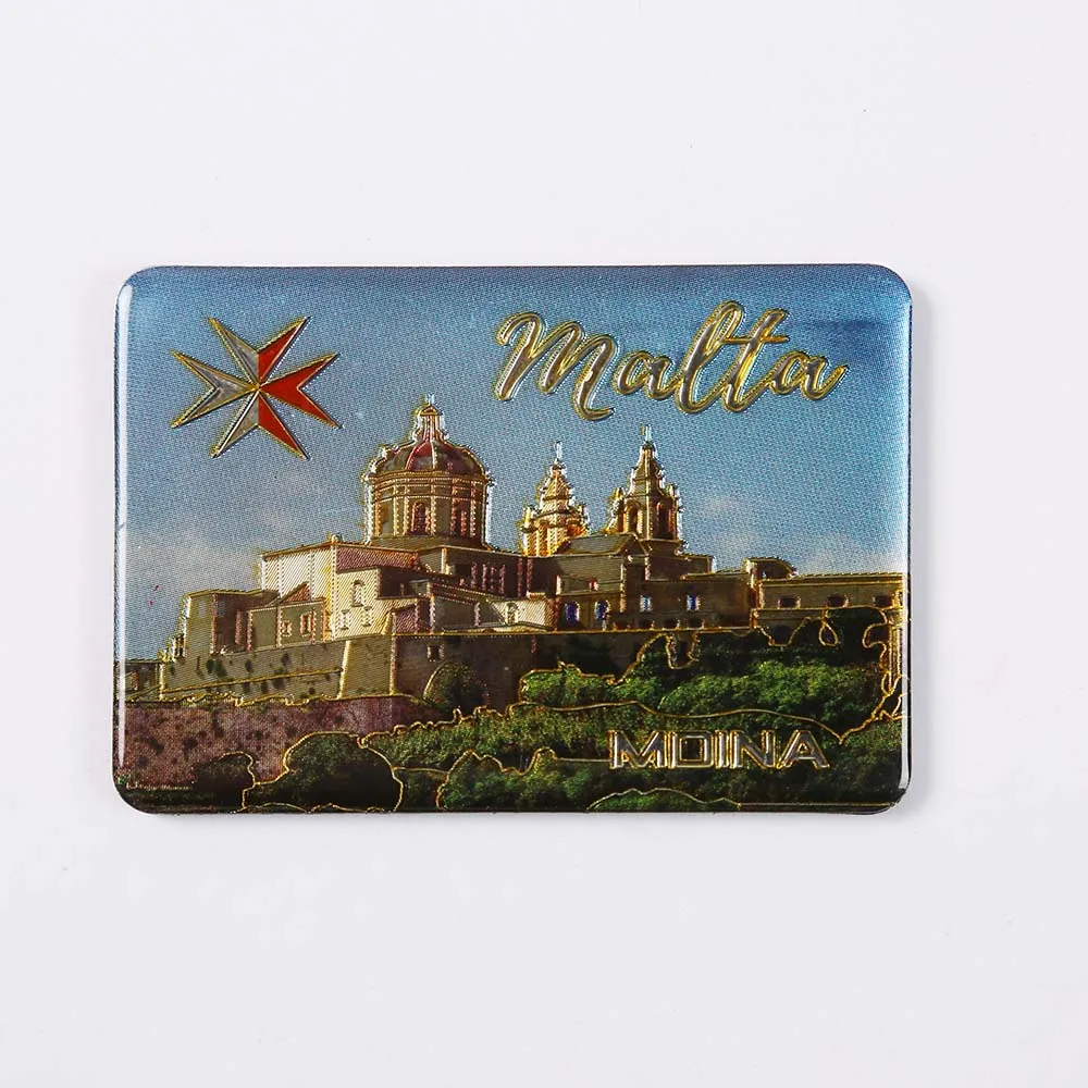 European And American Landmarks Tourist Souvenirs Aluminum Foil 3d