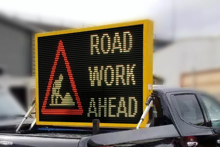 Vehicle Mounted Dynamic Message Sign Pantalla Trfico Led Mensajes Board