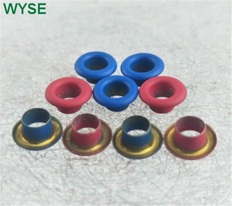 New Fashion Customized Eco-friendly Metal Round Shape Coated Grommets ...