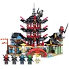 toy sleeping Ninja Temple 737+PCS DIY building block set Children's educational cool toys for 10 year old boys