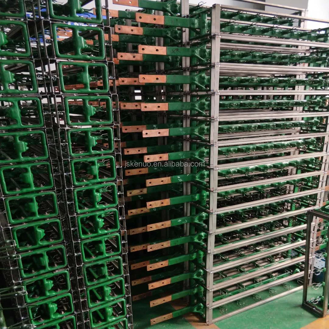 Customized Plating Rack Anodizing Rack For Electroplating Line - Buy ...