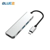 Desktop 6 in 1 High Quality USB 3.0 Type C charge convert Hub Type C TO pd HD-MI SD USB 3.0 Hub