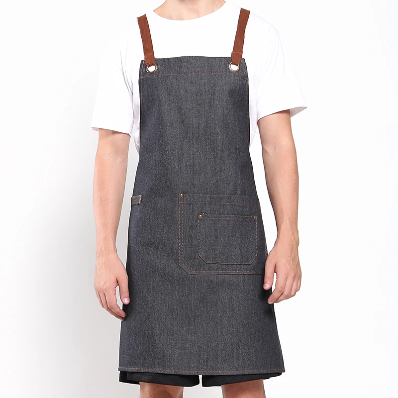 Buy Wholesale Cotton Denim Apron,Cross 