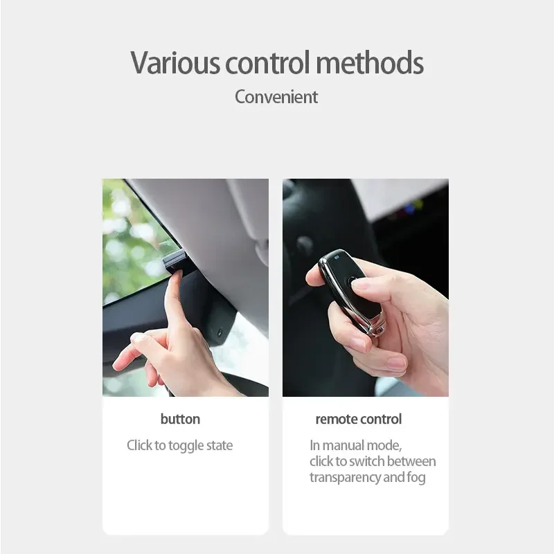 Wholesale Customize Smart Car Window Film Black Self Adhesive Pdlc Tint