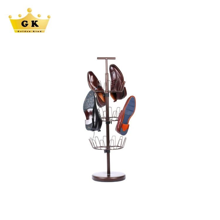 Metal Chrome Rotating Shoe Rack Rolling Round Shoe Rack Buy Round Shoe Rack Rotating Shoe Rack Product On Alibaba Com