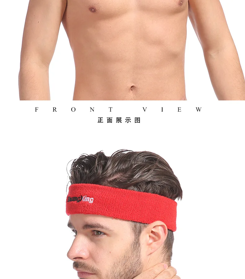 Sweat Absorbing Head Band Athletic Exercise Basketball Wrist Sweatbands