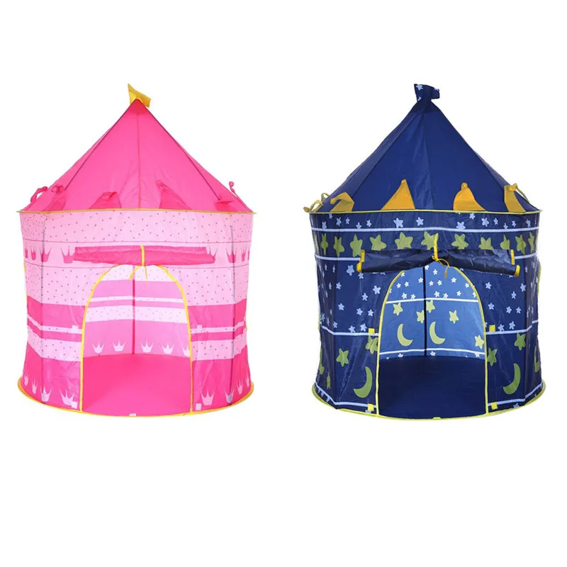 Details about   105 x 135cm Princess Castle Play Tent Large Indoor/Outdoor Kids Girls Pink Toy 