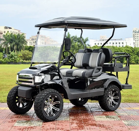 Family transport 2 seat /4 seat smart golf cart street legal electric vehicles full warranty