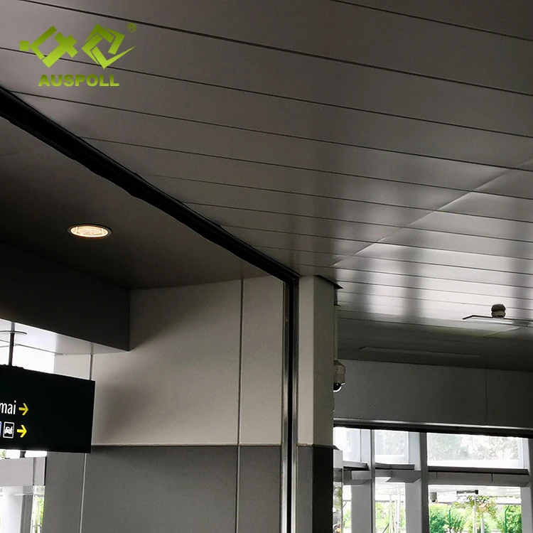 S-Shaped windproof long strip aluminum clip ceiling suspended ceiling for indoor and outdoor aluminum ceiling