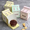 Fun oven design Paper Box cupcake candy Muffin chocolate snacks bake packaging Storage Boxes
