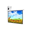 Mounted Type Home Theater Motorized Projection Screen With Remote Control Projector Screen Electric 150