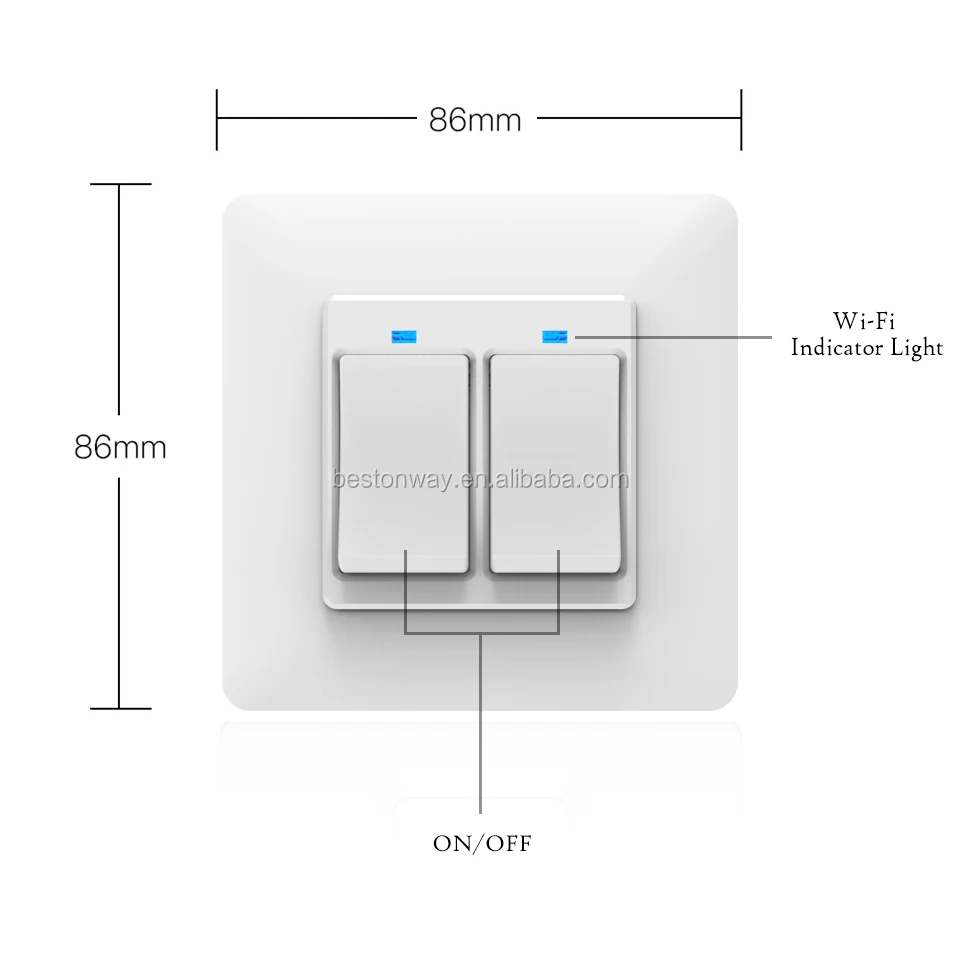 2020 High Quality Luxury Tuya Light Timer Switch Small LED Light With Switch Zigbee - ANKUX.COM