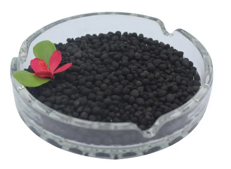 Water Soluble Gray Black Granula Organic&amp;Inorganic Compound Fertilizer NPK8.5-8.5-8.5