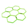 Hexagonal Hex Speed Rings, Agility Training Rings Workout Rings for Fitness & Foot Work