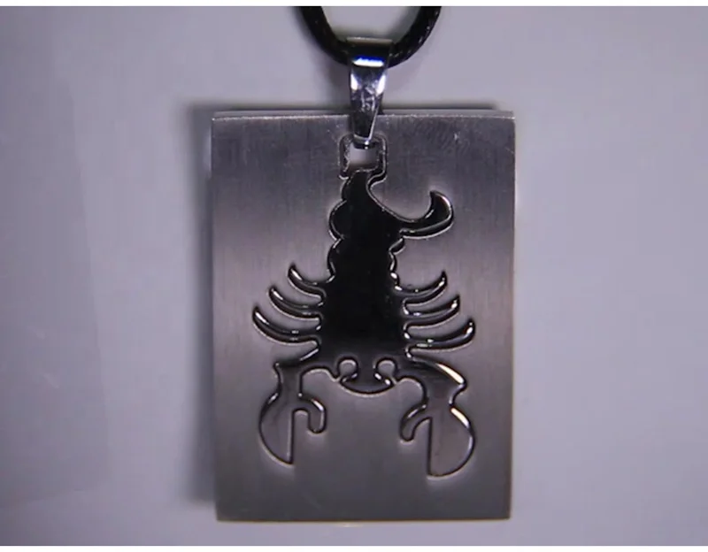 product-BEYALY-Stainless Steel Rectangle Scorpion Custom Engraved Necklace-img