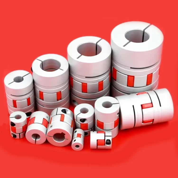 product plum blossom stainless steel bearing coupling set stepper servo motor ball screw linear guide encoder slide motor keyway-11